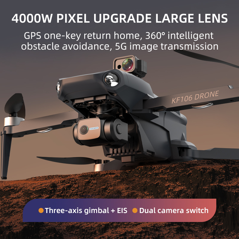 2022 NEW KF106 Max Drone 8K Pr - đánh giá và giá Rc Helicopter Charger
